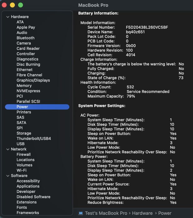 MacBook Pro M1 16″ (2021) 32GB