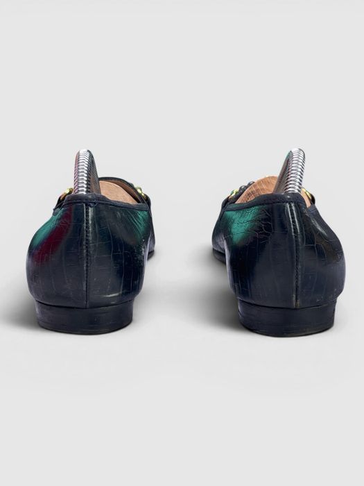 Mokasyny Bally Leather Loafers Czarny Rozmiar 41