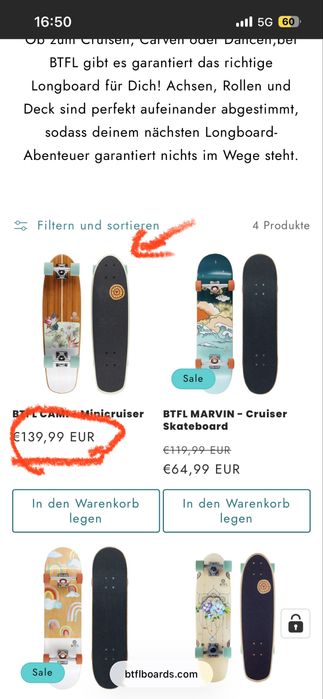 Skate Cruiser NOVO - BTFL nunca usado