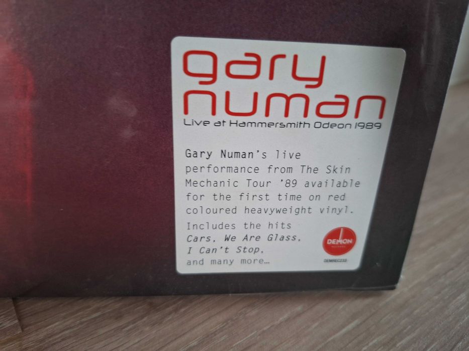 Gary Numan – Live at Hammersmith Odeon 1989 LP folia