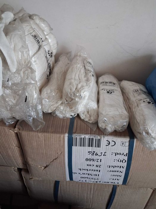 OKAZJA Rekawiczki z dzianiny bez ściągacza.Cena za karton 1000szt 25 zł