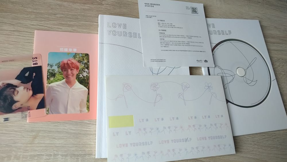 album love yourself wersja v bts