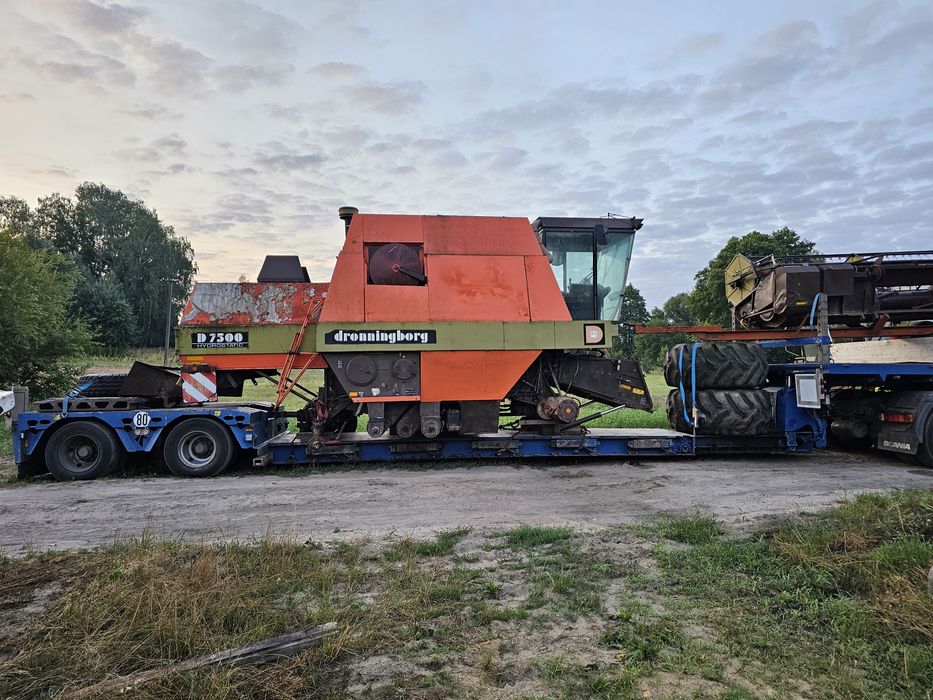 Transport Kombajnów / Sieczkarni / Gabaryty / Tiefbett / Niskopodwozie