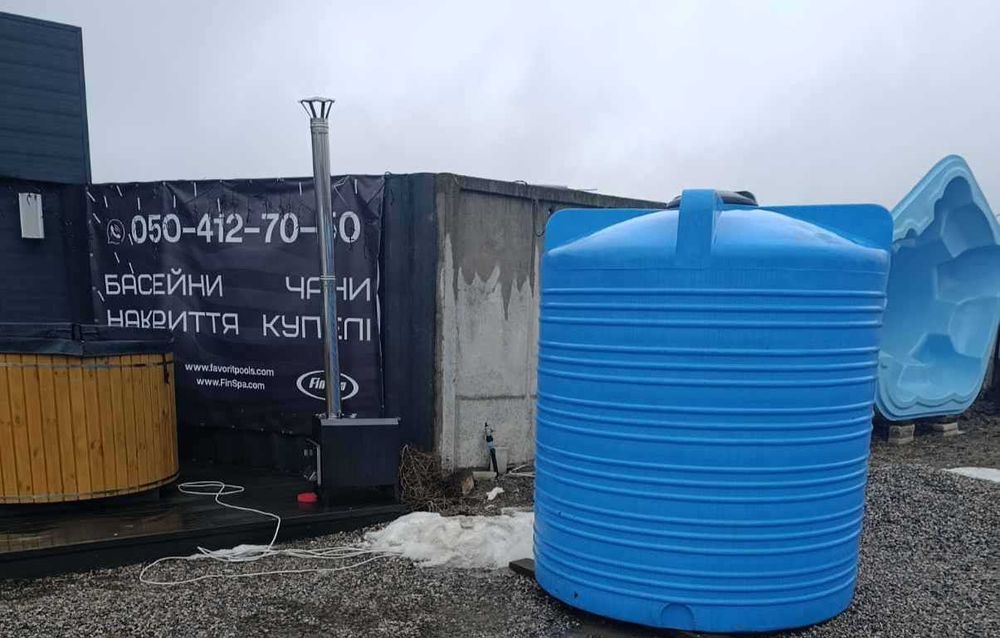 Ємності для води,  пластикові. Ёмкости, бак, бочка, Єврокуб