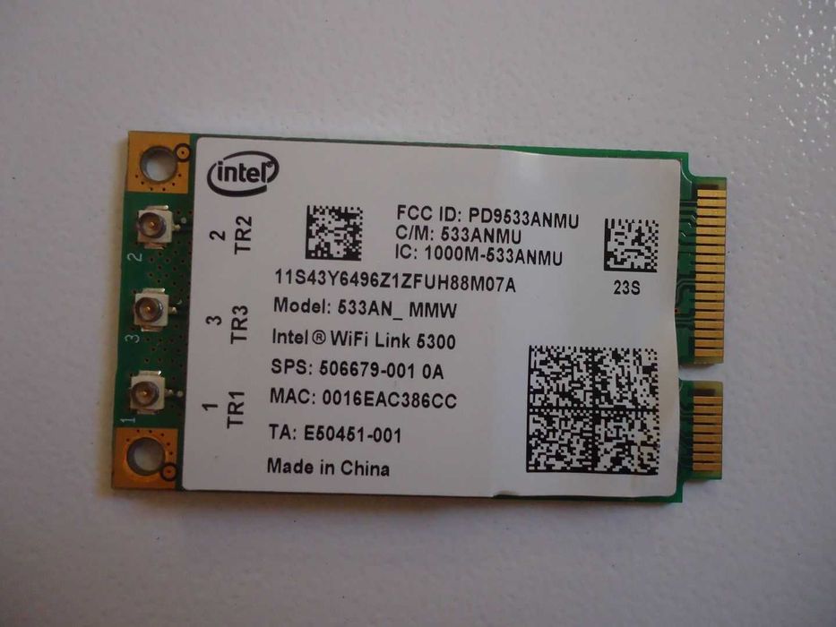 Карты Wi-Fi mini PCI-e (Wi-Fi модуль ) для ноутбуков