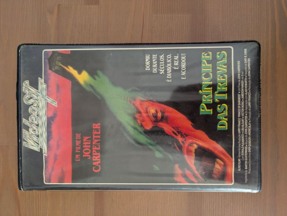 VHS " O Principe das Trevas " 1987 (Opt. Estado)