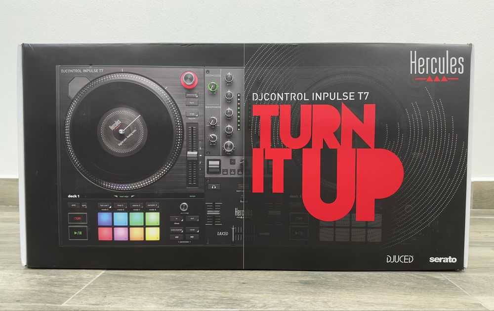 Hercules Controlador Dj Djcontrol Inpulse T7