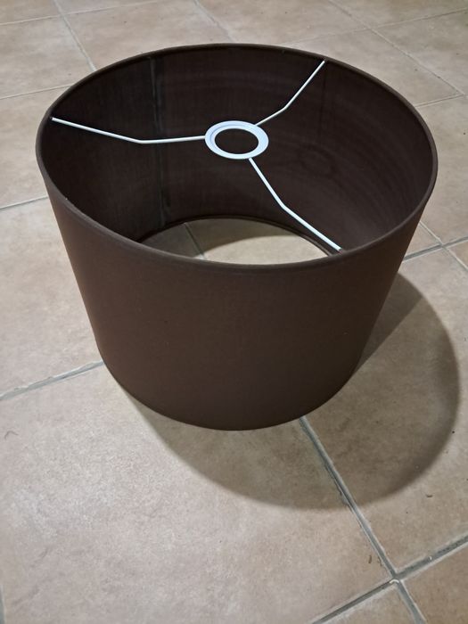 Abajour de teto castanho