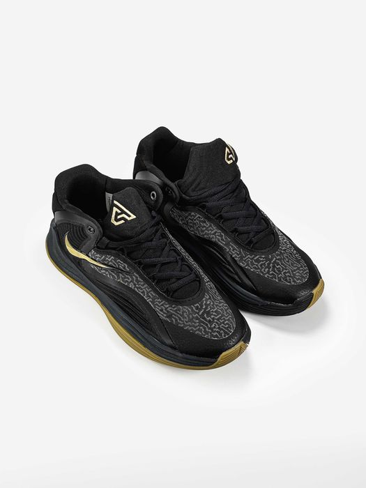 !!WOW!! Кросівки Nike Giannis Freak 7 Black Off Noir Gum Light Brown Metallic Gold