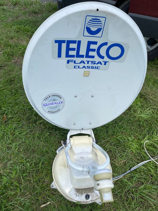 Antena kemping kamper TIR  Teleco Flatsat Classic 65