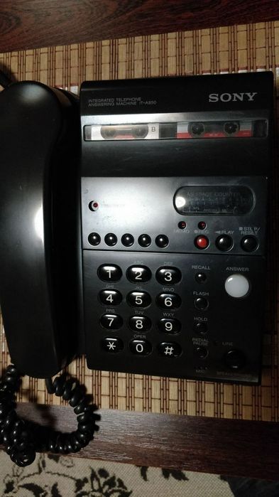 Вінтажний касетний телефон Sony IT-A850 (Ретро / Японія)