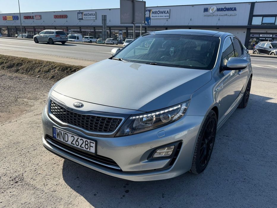 Kia Optima 2,0B Hybrid Potwierdzony przebieg Automat Skóra Kamera Grzane fotele.