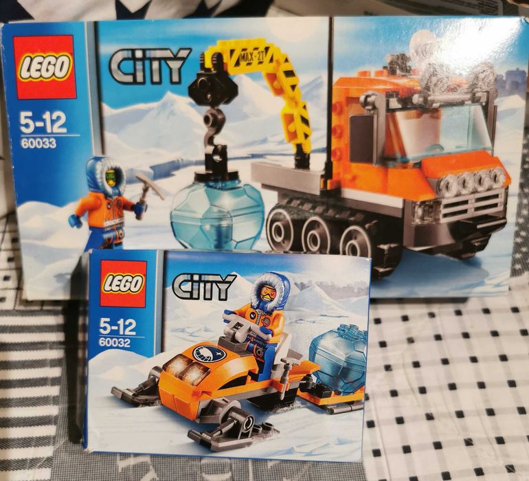 Lego 60033 + 60032 arktyczny łazik