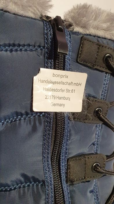 Buty nowe damskie zimowe wiązane niemiecka marka Bonprix rozmiar 36