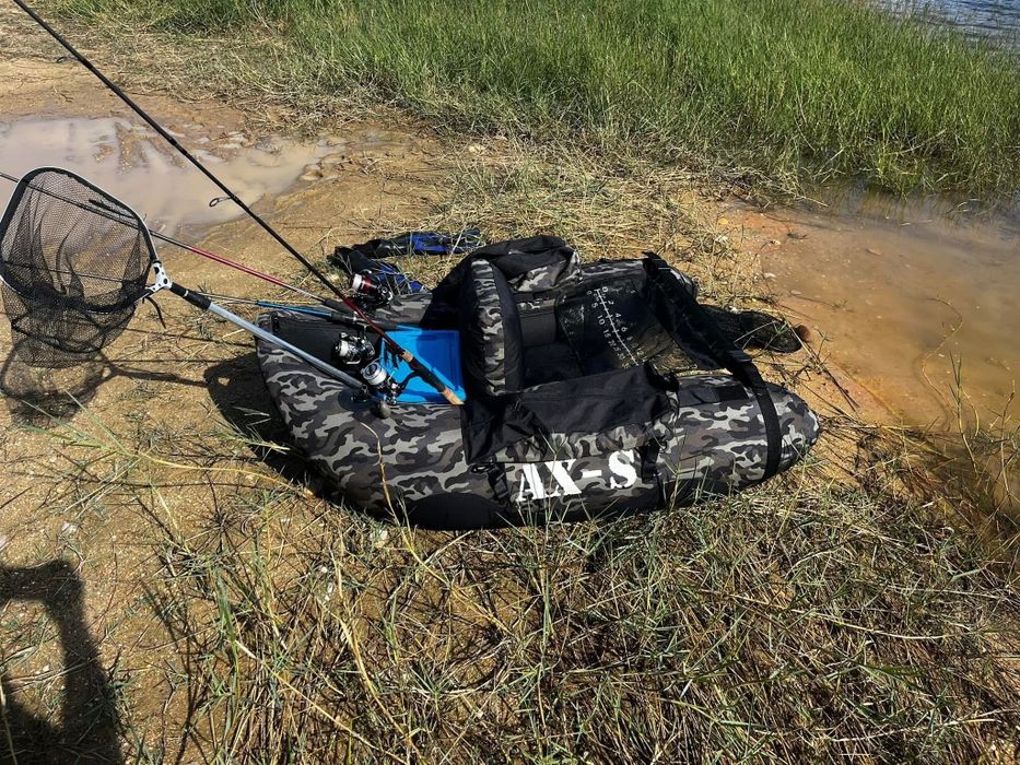 Pato insuflável para pesca