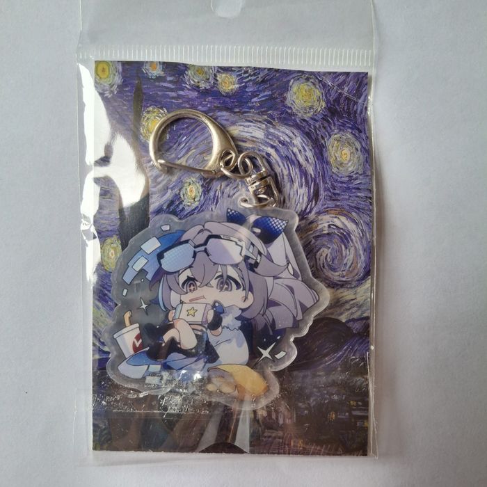 Брелок Хонкай Стар Рейл/Honkai Star Rail Срібляста Вовчиця/Silver Wolf