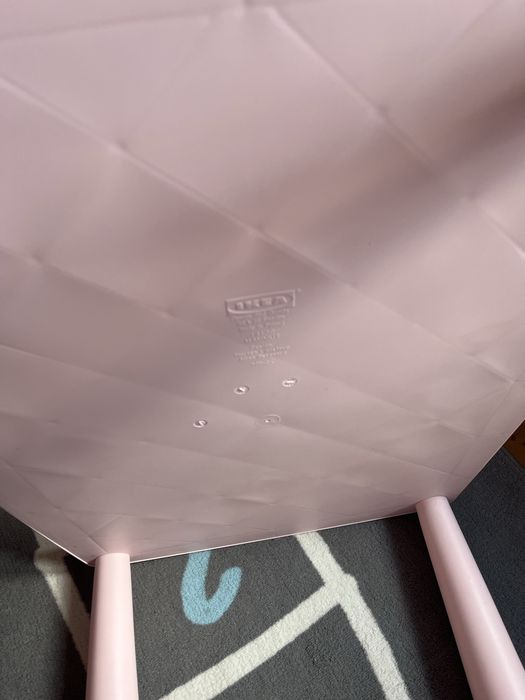 Набір IKEA MAMMUT рожевий стіл стільчик столик стілець ікеа мамут комплект для дівчинки