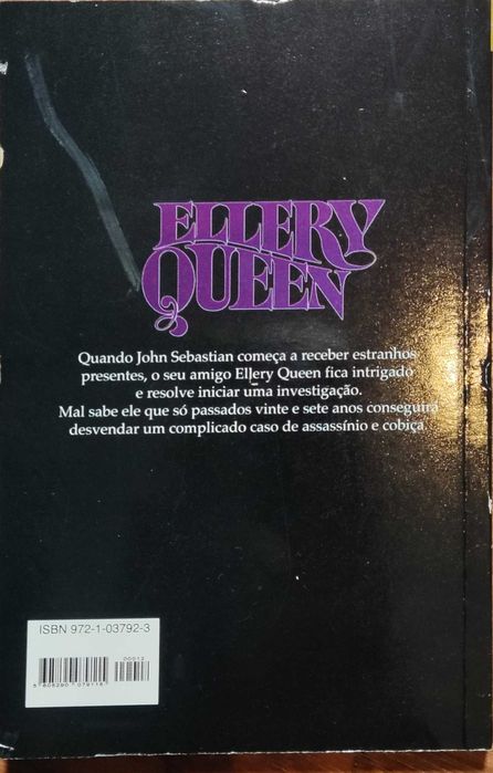 Livro "O Caso dos Gémeos Desconhecidos" de Ellery Queen