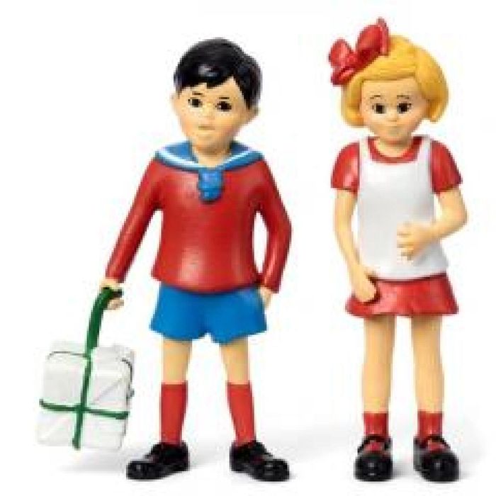 Figurki Tommy i Annika Pippi ,73x150 mm