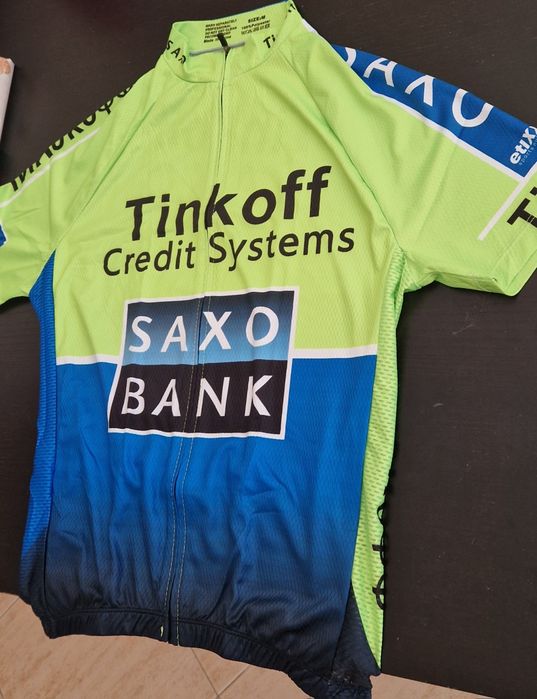 Camisa ciclismo Tink off (novo)