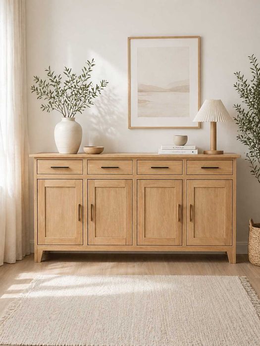 120426 Prosta komoda IKEA Hemnes jasny dąb