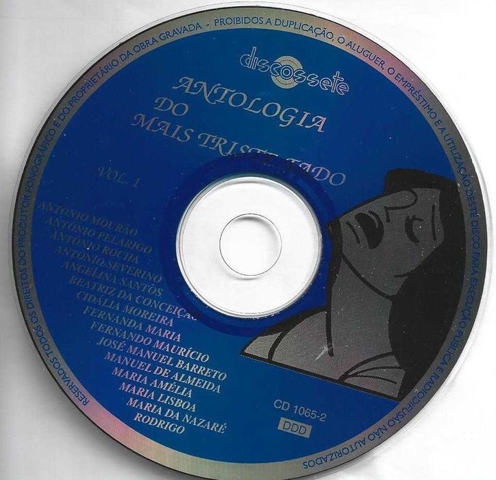 Antologia do Mais Triste Fado - - - - - Vários - - - - - 2 X CD