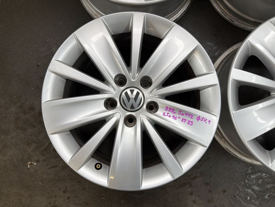 Felgi aluminiowe oryginalny VW 16” 5x112