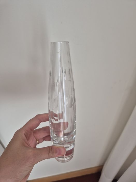 Jarra solitário cristal Atlantis 23cm