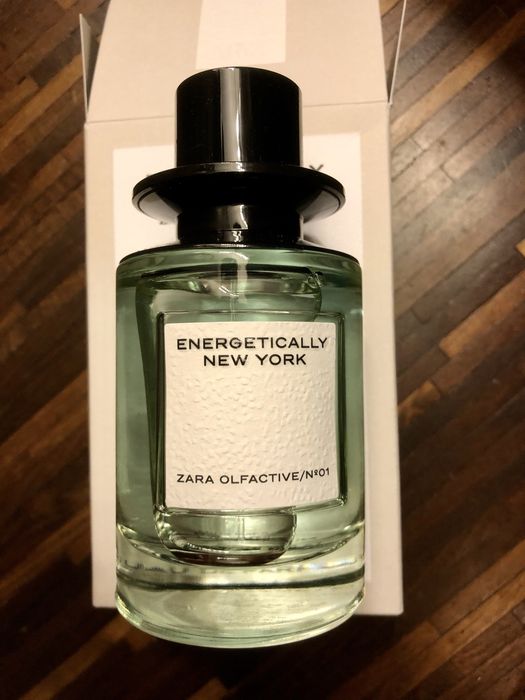 100ml męski zapach perfum woda perfumowana ZARA ENERGETICALLY NEW YORK
