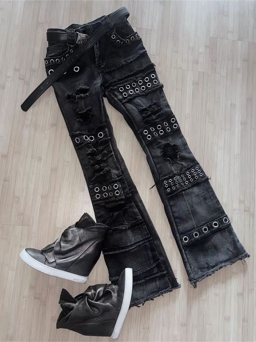 Джинсы Клеши minga london type model off duty винтаж