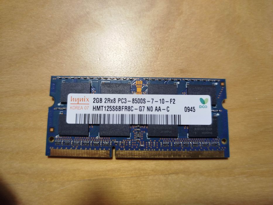 2 Memórias RAM Hynix 2 GB excelente estado