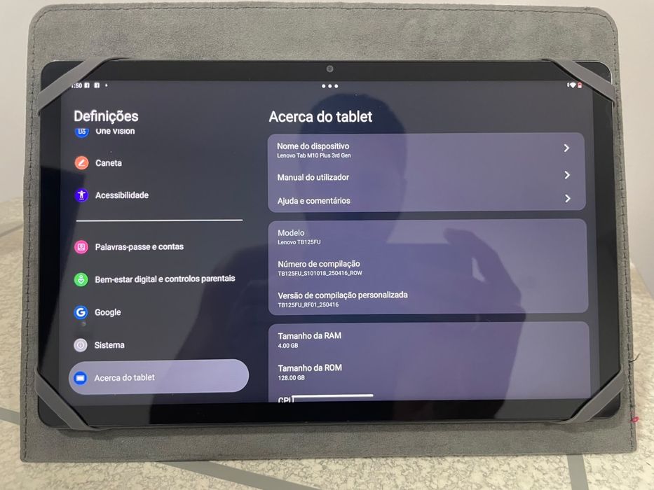 Tablet Lenovo Tab M10 Plus (3ª Geração) – 128GB