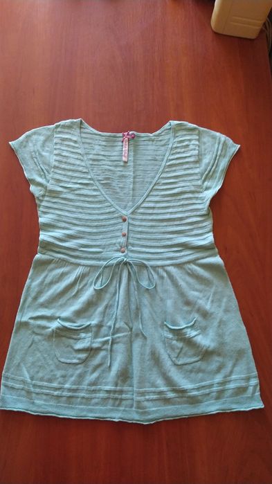 Лён хлопок женская кофточка кофта размер 36 S 44