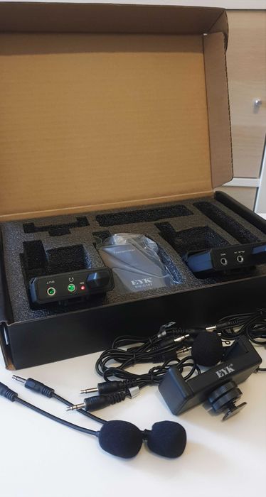 Microfones Wireless UHF EYK