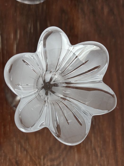 2 castiçais Cristal D'Arques