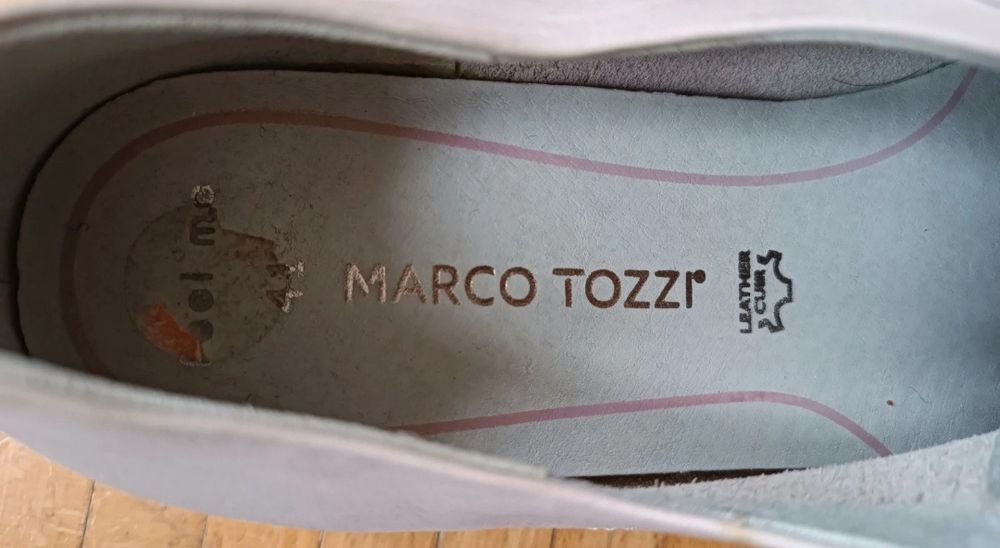 Półbuty  skórzane Marco Tozzi 41