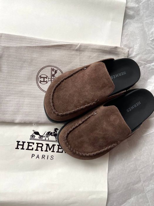 Mule damskie Hermes