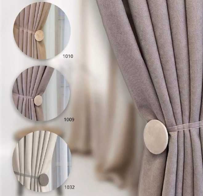 Штори оксамит, гардины бархат, тюль, велюр, мікровелюр комплект