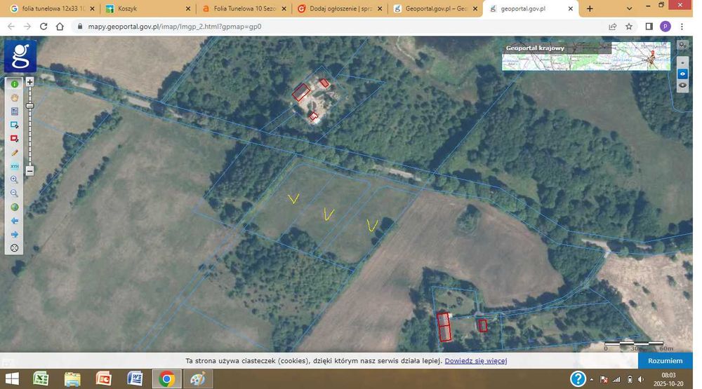 Działka z bezterminowymi warunkami zabudowy – další