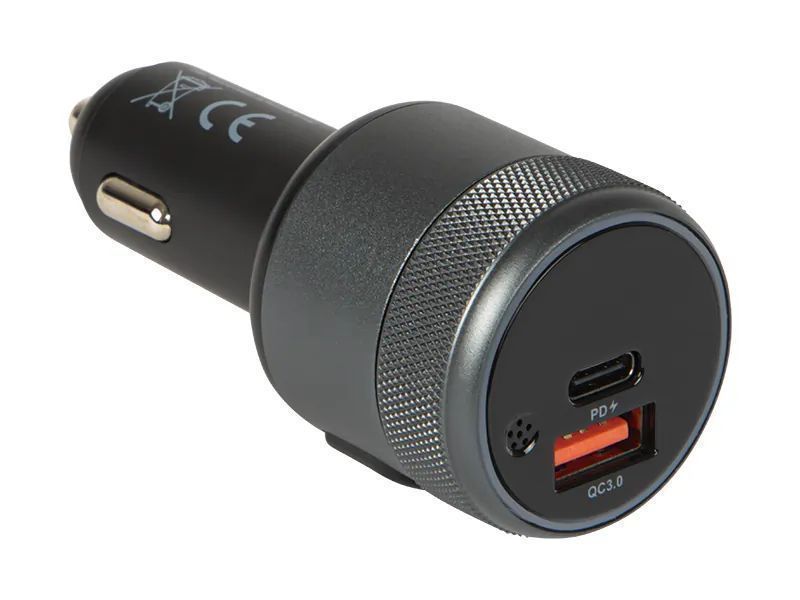 Transmiter FM zestaw głośnomówiący Bluetooth QC3.0 PD 24W 74-167#