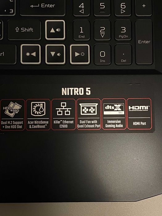 Sprzedam laptopa gamingowego: ACER Nitro RTX 3080