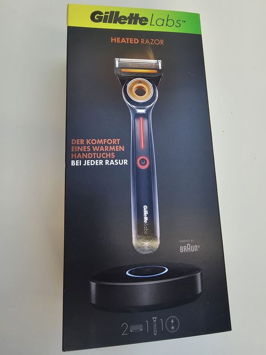Nowa Gillette Labs Heated Razor podgrzewana maszynka do golenia