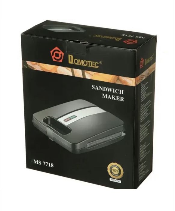 Сендвичница электрическая Domotec MS-7718 1400 Вт