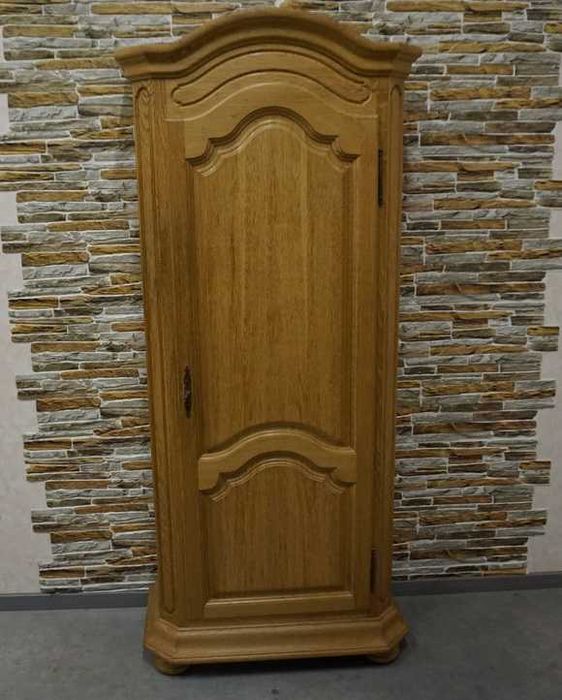 Szafa Dębowa Lity Dąb Naturalna   szer. 85 cm  (P-1338)