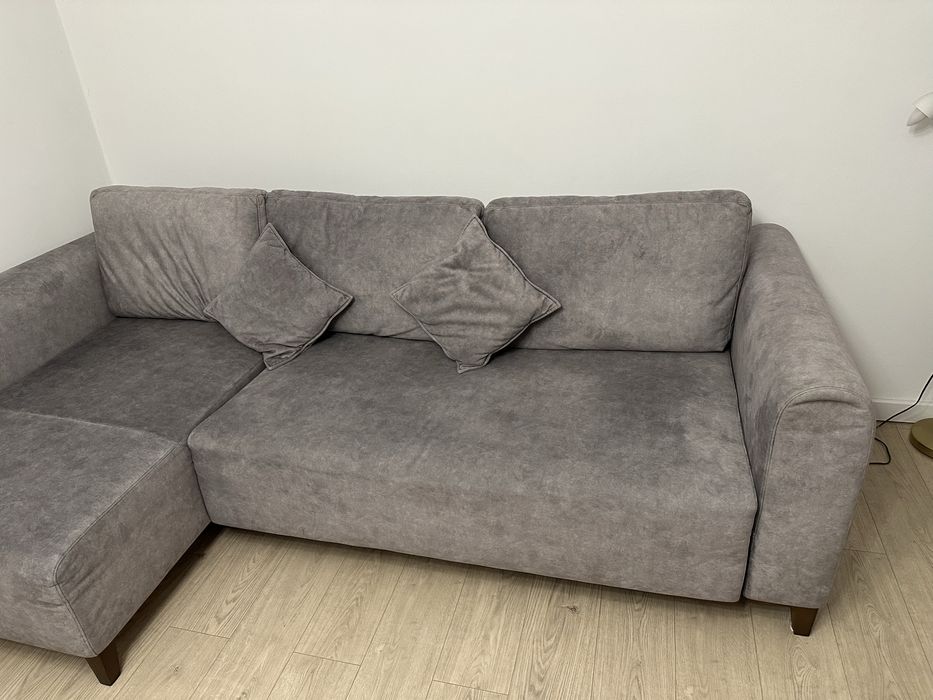 Narożnik Sofa 267x150 Super stan jak nowa z funkcją spania