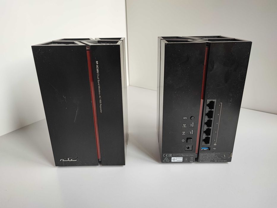 Репітер ASUS RP-AC68U - Розширювач покриття,  без мертвих зон