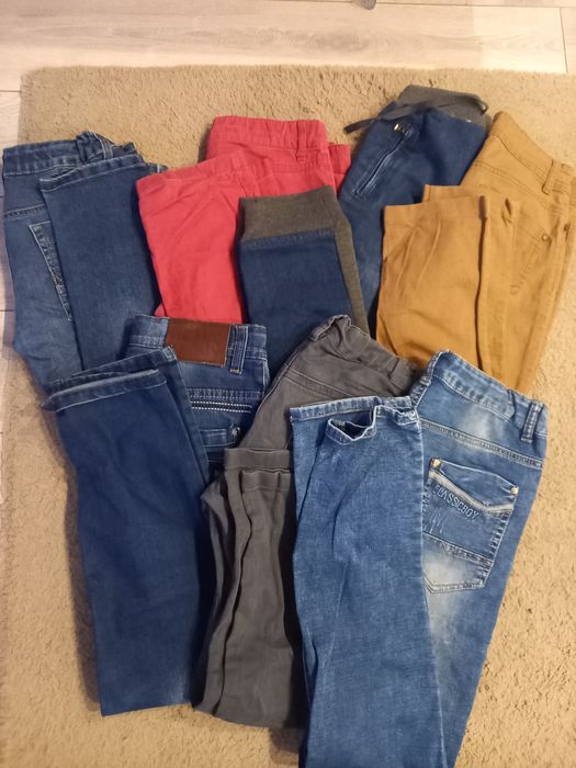 Ubrania chłopięce 140