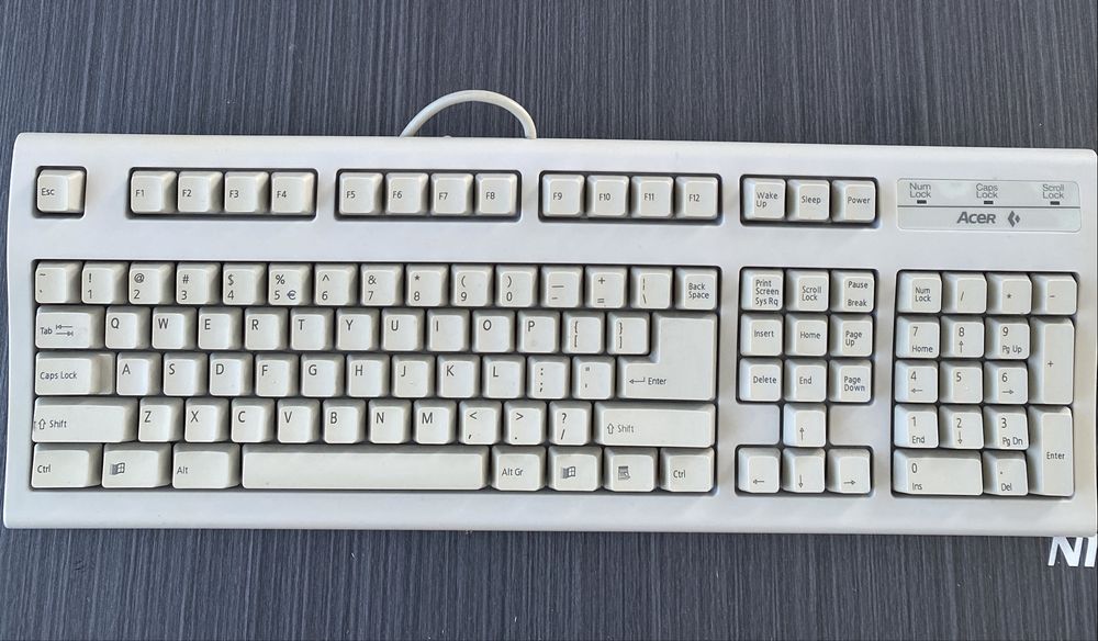 Klawiatura PS2 Retro Acer