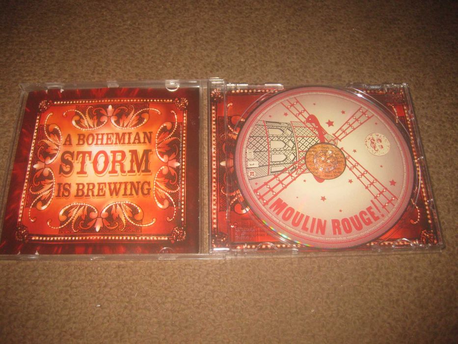 CD da Banda Sonora (OST) do filme "Moulin Rouge"