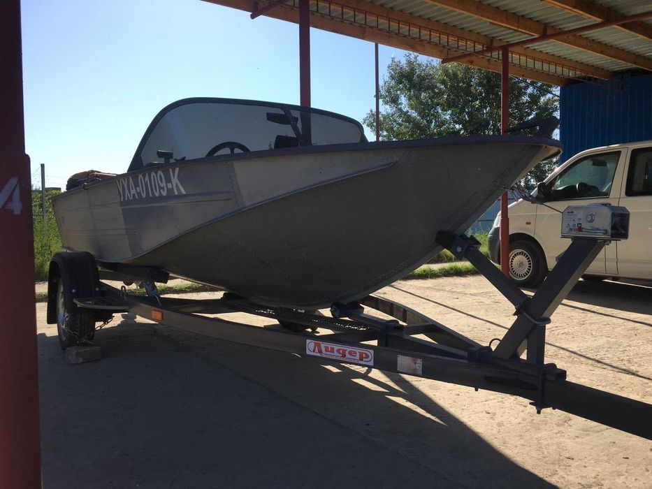 Лодка Днепр Yamaha 30 Лафет